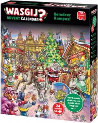 Adventskalender Puzzle WASGIJ durchgedrehte Rentiere 24×54 Teile