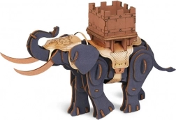 RoboTime hölzerne 3D-Puzzle kämpfender Elefant