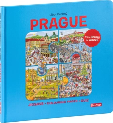 Prag Führer: Puzzles, Malbücher und Quizfragen für Kinder