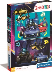 Puzzle Batwheels 2x60 Teile