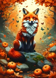 Puzzle Herbstfuchs 500 Teile