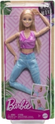 Barbie Made to Move Blonde Puppe