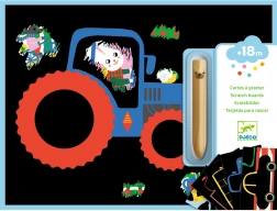 Kratzautos für die Kleinsten von Djeco