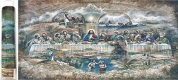 Diamantmalerei Das letzte Abendmahl 80 × 40 cm