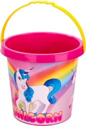 Kinder-Eimer mit Einhornmotiv 17 cm