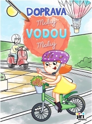 Transport – magisches Wasser-Malbuch