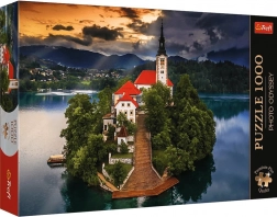 Puzzle TREFL Premium Plus Photo Odyssey – Bleder See, 1000 Teile