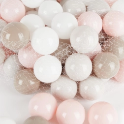 Set von Spielbällen Bieco - Baumwolle - 100 Stk.