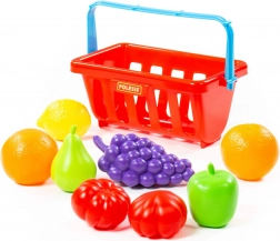 Spielset Obst und Gemüse mit Korb