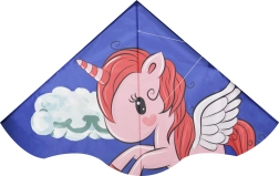 Delta-Drachen mit Einhornmotiv