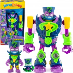 SuperThings Enigma Superbot Roboter mit Schurken und Zubehör