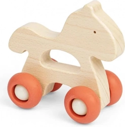 Bigjigs Toys Holzspielzeug Tier auf Rädern