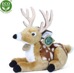 Plüsch Reh/Keiler liegend 21 cm ECO-FRIENDLY