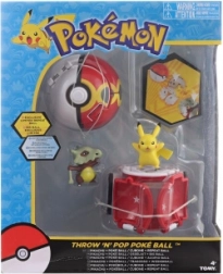 Pokémon Clip N Go Poké Ball mit Pikachu-Figur