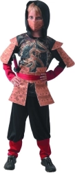 Ninja-Kostüm für Kinder 120–130 cm