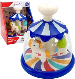 Bunte Karussell mit Pferdchen