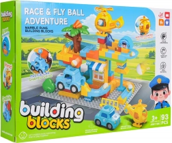 Großes Bauset Polizeistation – 93 Teile