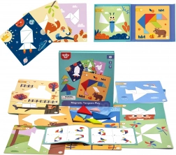 Magnetisches Tangram-Puzzle für Kinder, 18 Teile, TOOKY TOY