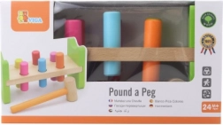 Holz-Klopfbank für Kinder 24M+