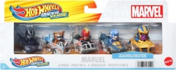 Hot Wheels RacerVerse Marvel – 5er-Pack Metall-Autos