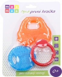 Set aus kühlenden Beißringen für Babys