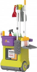 Reinigungsset mit Wagen
