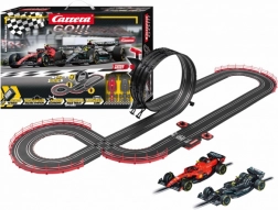 Carrera GO!!! Autorennbahn Racing for Glory 5,3 m mit Ferrari und Mercedes F1