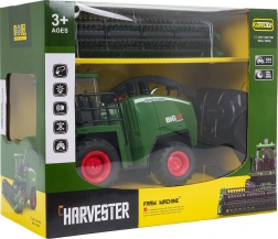 Grüner RC-Mähdrescher mit Raucheffekt 1:24