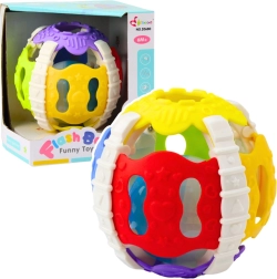 Bunter Gummisensorikball für Säuglinge