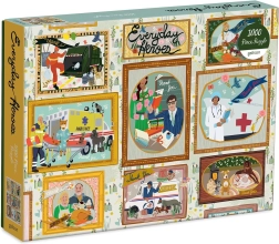 Galison Puzzle Alltagshelden 1000 Teile