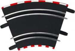 Überhöhte Kurven 1/45 für Carrerabahnen GO!!!, GO!!! Plus und Digital 143 (4 Stk.)