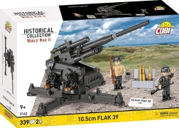 Bausatz 10,5 cm Flak 39 – schweres Flugabwehrgeschütz (339 Teile)