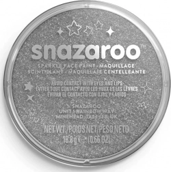 Snazaroo glitzernde Gesichtsfarbe Grau 18 ml