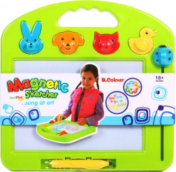 Magnetische Zeichentafel Marienkäfer mit Tiermotiven