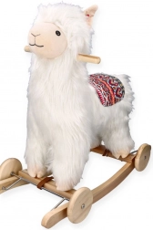 Schaukel-Alpaka mit Rollen