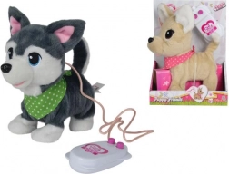 Plüschwelpe an der Leine mit Geräusch und Gehfunktion