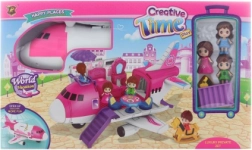 Aufklappbares Flugzeug mit Zubehör – Spielhaus für Kinder