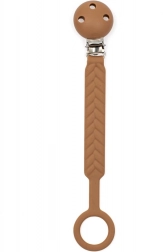 Silikonclip für Schnuller New Baby blau