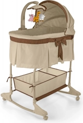 Multifunktionale Babywiege und -bett Milly Mally Sweet Melody, cremefarben