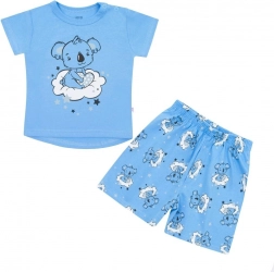 Sommer-Kinderpyjama New Baby Dream blau