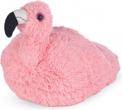 Cozy Noxxiez Flamingo – wärmender Plüsch-Fußwärmer