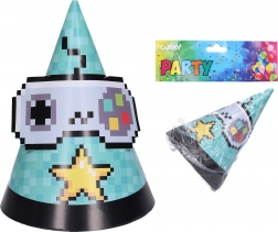 Partyhütchen SPIEL 15 cm (6 Stk.)