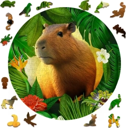 Holzpuzzle Capybara 250 Teile WOODEN CITY