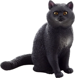 Plastikfigur Katze für Kinder und Sammler
