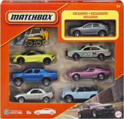 MATCHBOX Auto-Set 1:64 – 8 Stück (Mix)