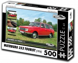 Puzzle Retro-Autos Wartburg 353 Tourist 1976 500 Teile