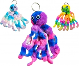 Plüsch-Schlüsselanhänger Oktopus 18 cm