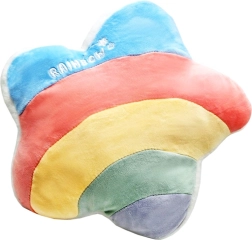 Kissen Regenbogen-Sternchen 35 cm