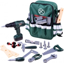 Kinder-Rucksack mit Werkzeug und Bohrmaschine