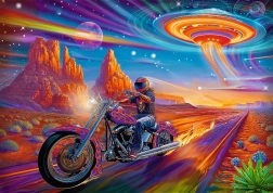 Puzzle 1000 Teile DreamScapes: Wilde Fahrt